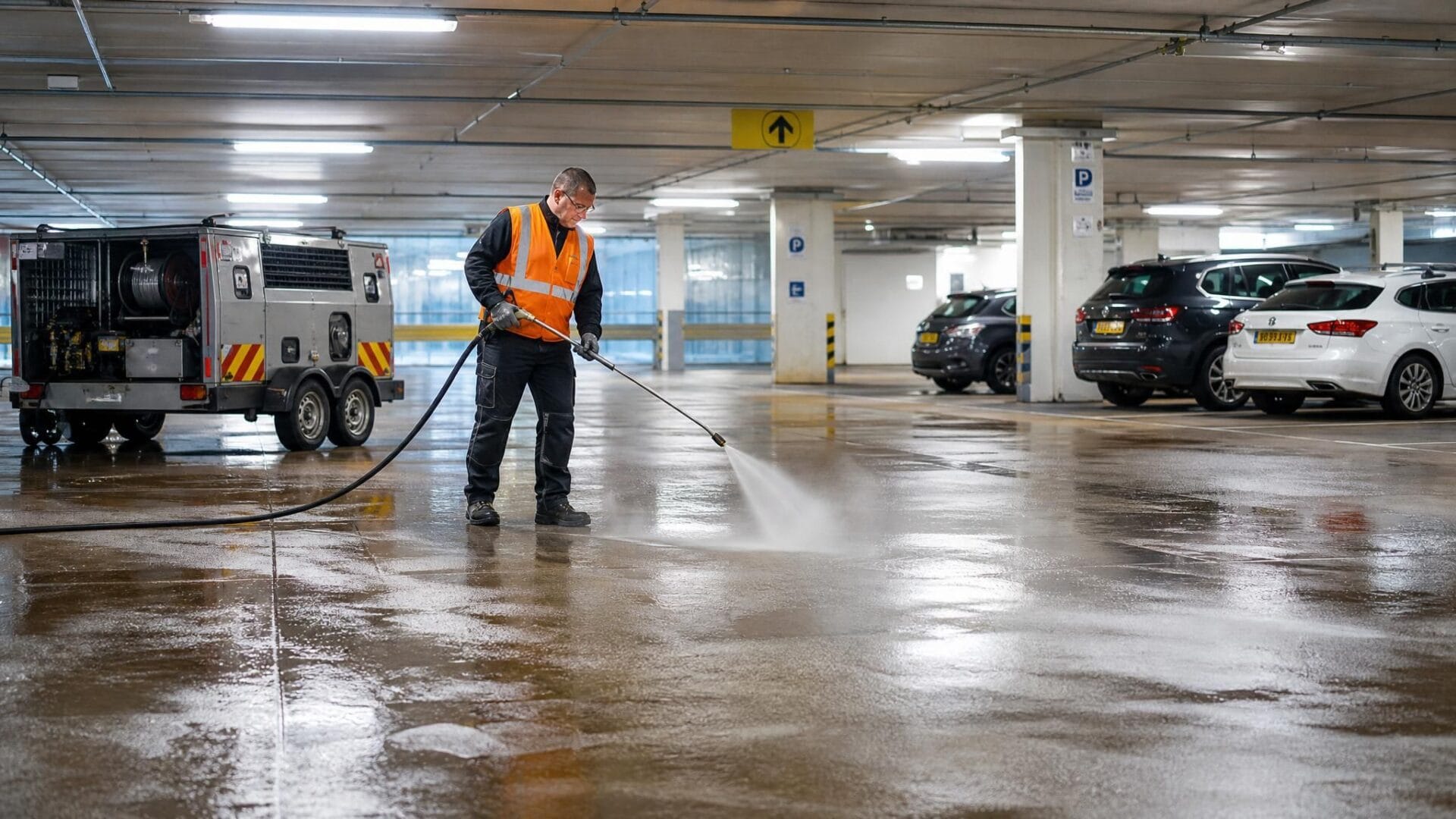 Forecourt Cleaning
